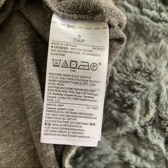 NWT Gap long sleeve shirt size S - Picture 6 of 6